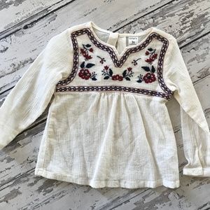 Carter's Embroidered Babydoll Top 3T